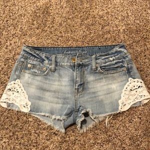 American Eagle Jean Shorts. Size 2.